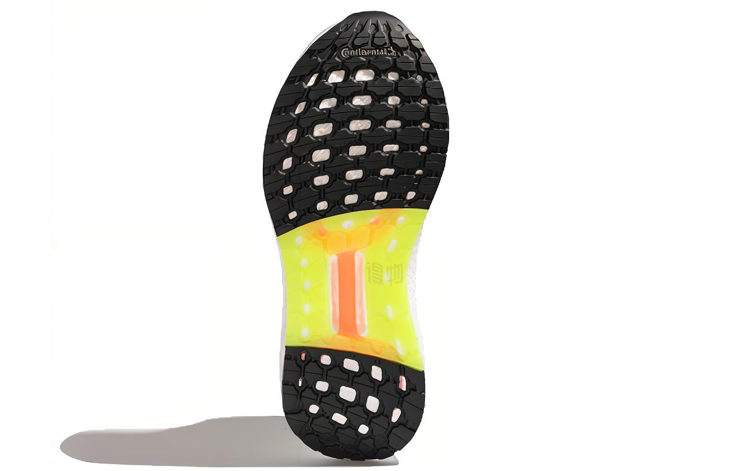 Женские кроссовки adidas ULT (серые с красным и зеленым) — Серый / красный / зелёный — фото 5