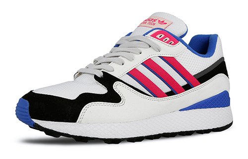 Кроссовки adidas originals Ultra Tech Shock Pink (черно-бело-розовые) — фото 2