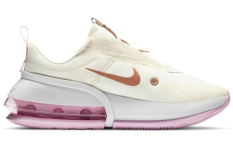 Женские кроссовки Nike Air Max Up (бежево-розовые) — Бежевый / белый / розовый — фото 2