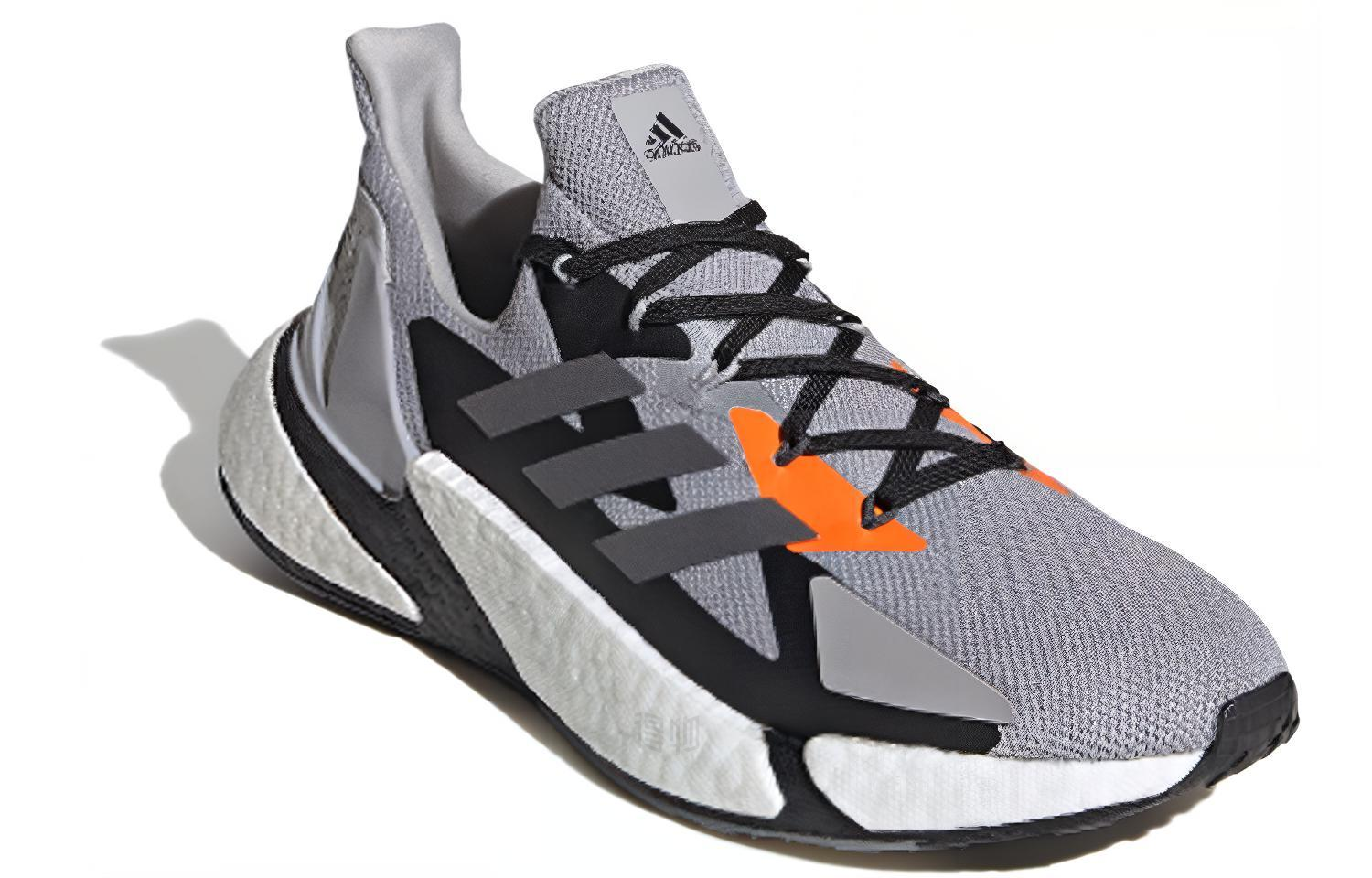 Кроссовки adidas X9000l4 Boost (серо-белые) — Серый / белый — фото 3
