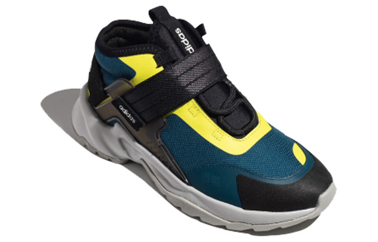 Женские кроссовки adidas neo 20-20 FX (сине-желтые) — Синийжёлтый — фото 3