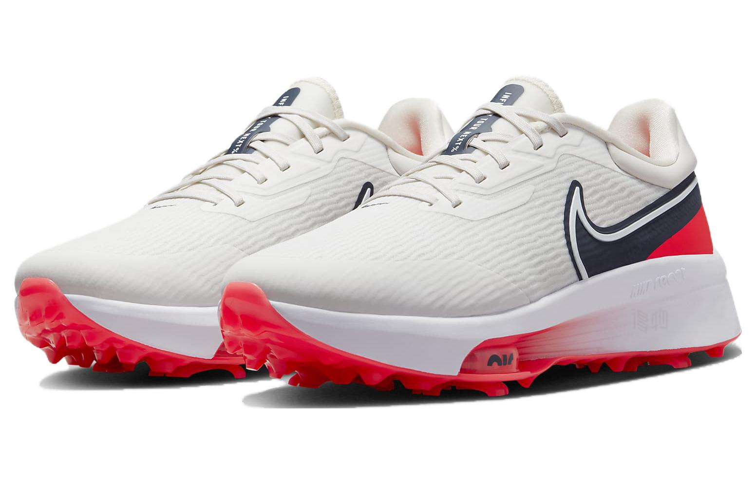 Кроссовки Nike Air Zoom Infinity Tour NEXT% (белый / черный / красный) — Белый / чёрный / красный — фото 3