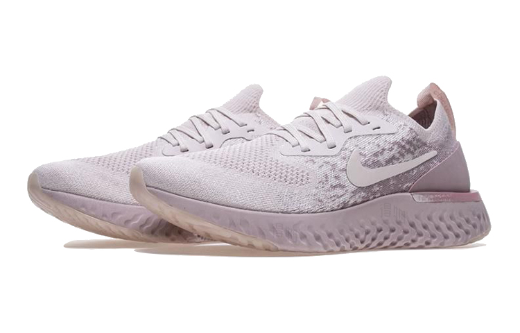 Женские кроссовки Nike Epic React Flyknit 1 (розовый) — фото 3