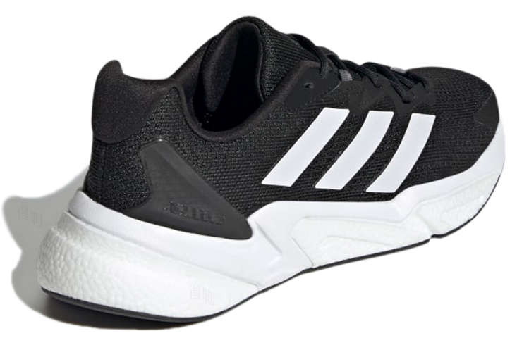 Женские кроссовки adidas X9000l3 (черно-белые) — Чёрный / белый — фото 4