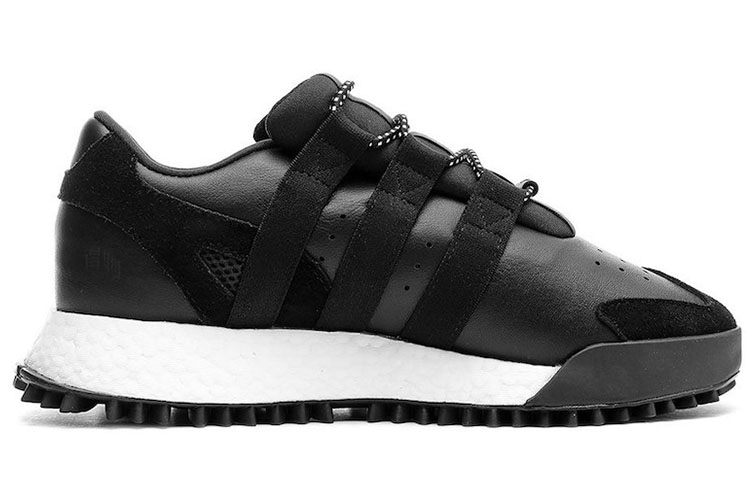 Кроссовки alexander wang x adidas originals (черно-белые) — фото 2