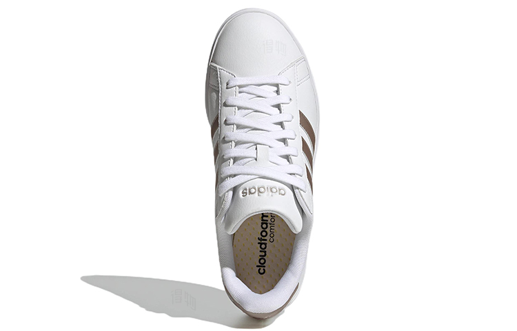 Женские кеды adidas neo GRAND COURT 2.0 (белые) — 云白 — фото 5
