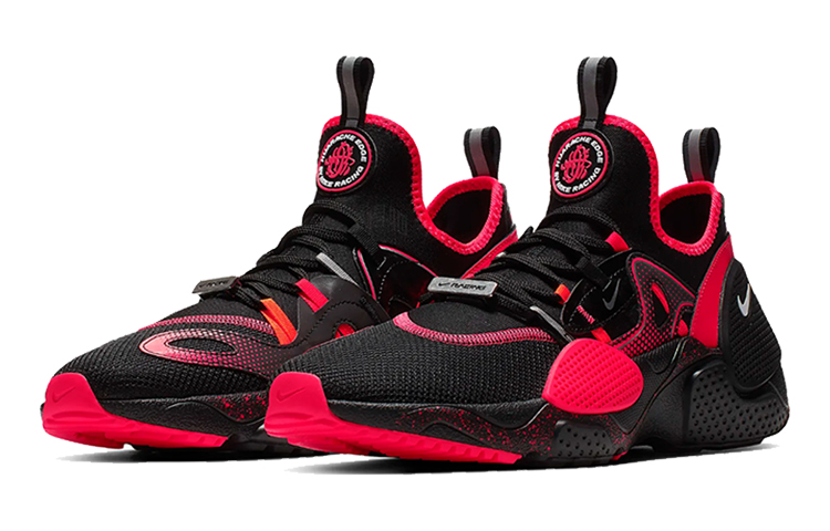 Кроссовки Nike Huarache Edge E.D.G.E QS (черно-красные) — фото 3