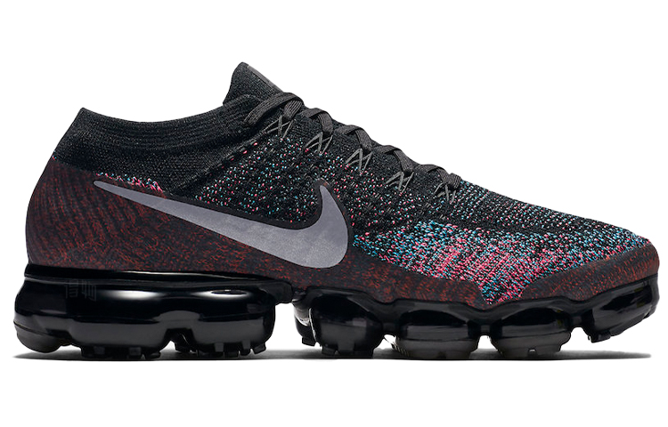 Кроссовки Nike AIR VAPORMAX Blue Lagoon 3M (черный / синий) — Чёрныйсиний — фото 2