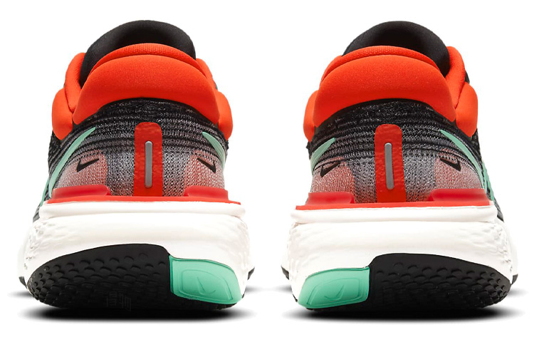 Мужские кроссовки Nike Invincible Run 1 ZoomX Flyknit (черно-красные) — Чёрный / красный — фото 4