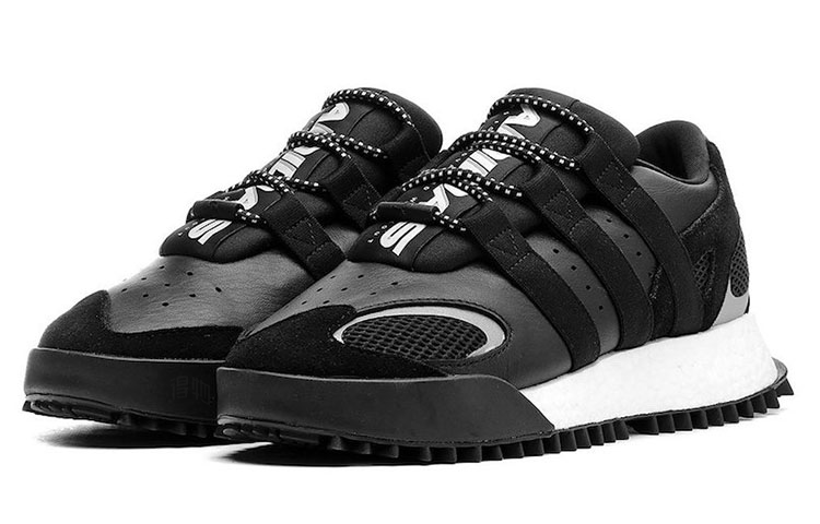 Кроссовки alexander wang x adidas originals (черно-белые) — фото 3
