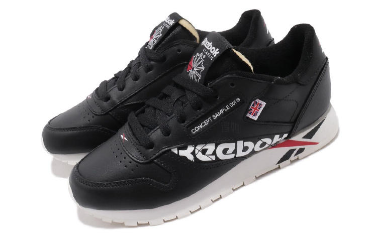 Женские кроссовки Reebok DV5028 (черно-белые) — фото 3