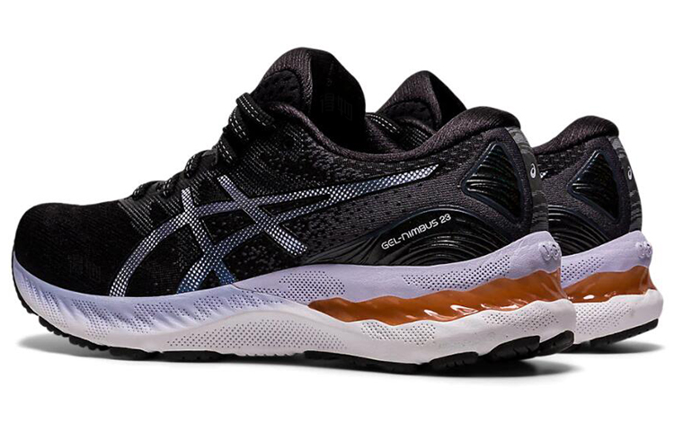 Женские кроссовки ASICS GEL-Nimbus 23 (черно-серые) — фото 4