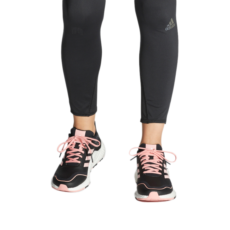 Женские кроссовки adidas Climawarm Ltd (черно-розовые) — Чёрный / розовый — фото 7