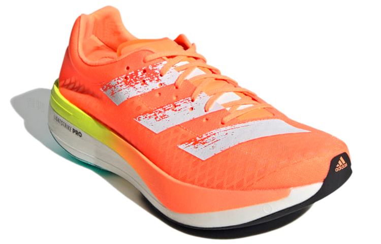 Кроссовки adidas Adizero Pro "Screaming Orange" (ярко-оранжевые) — фото 3