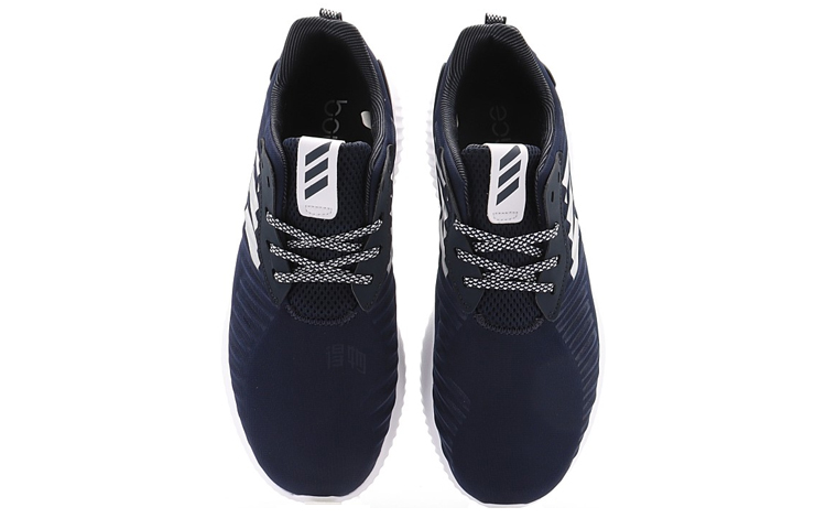 Кроссовки adidas Alphabounce Rc M (темно-синие) — Тёмно-синий — фото 4