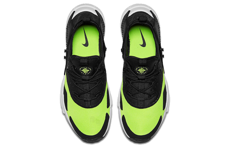 Мужские кроссовки Nike Air Huarache Drift (салатово-зеленые) — фото 4