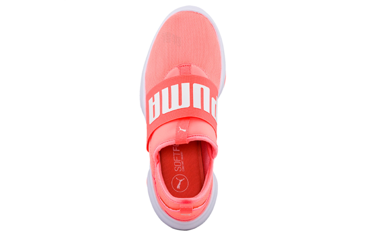 Кроссовки PUMA Dare (оранжево-белые) — Оранжевый / белый — фото 4