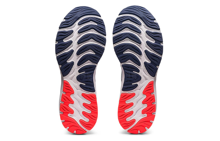 Мужские кроссовки ASICS Gel-Cumulus 23 (серые со светло-синим) — Серый / светло-синий — фото 6