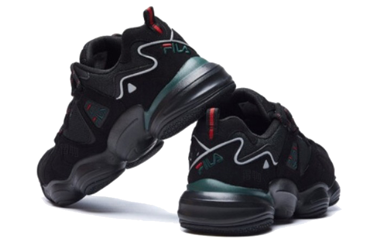Мужские кроссовки Fila FHT (черные) — фото 5