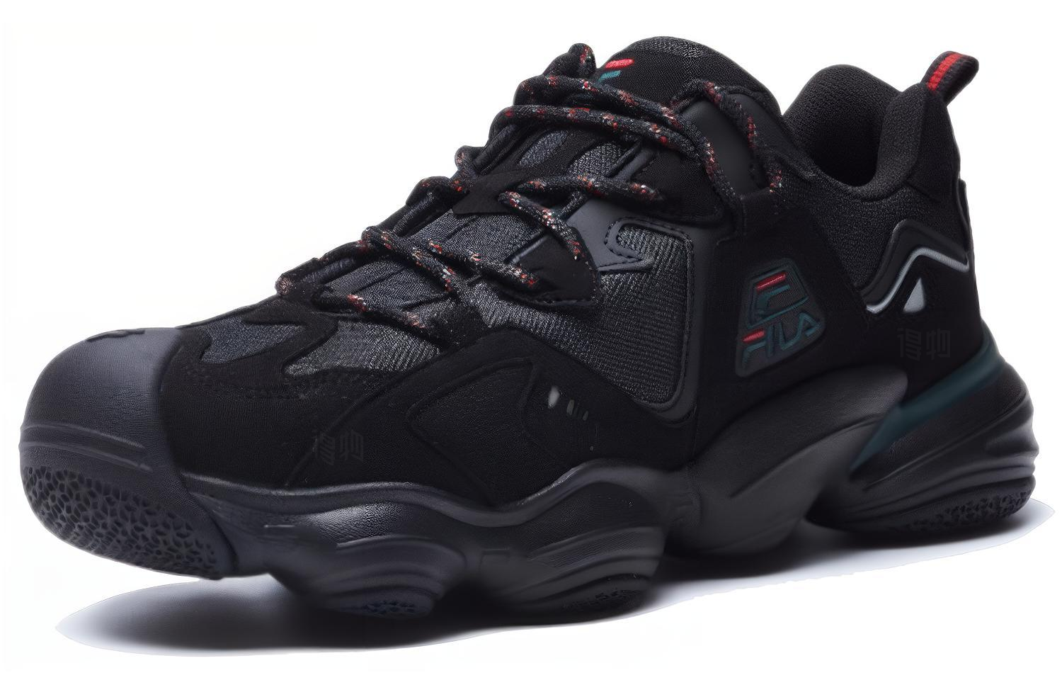 Мужские кроссовки Fila FHT (черные) — фото 2