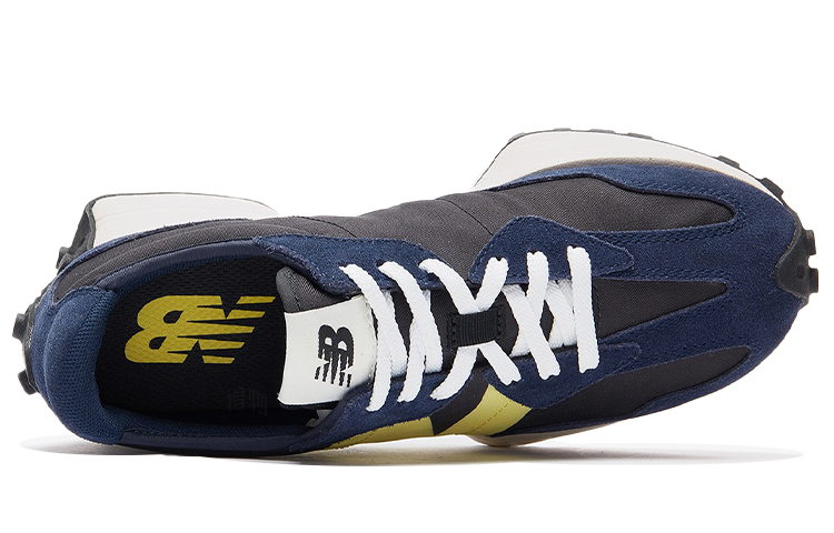 Женские кроссовки New Balance 327 (темно-синие) — фото 4