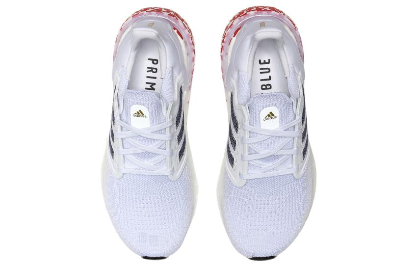 Женские кроссовки adidas ULT (бело-сине-красные) — фото 4