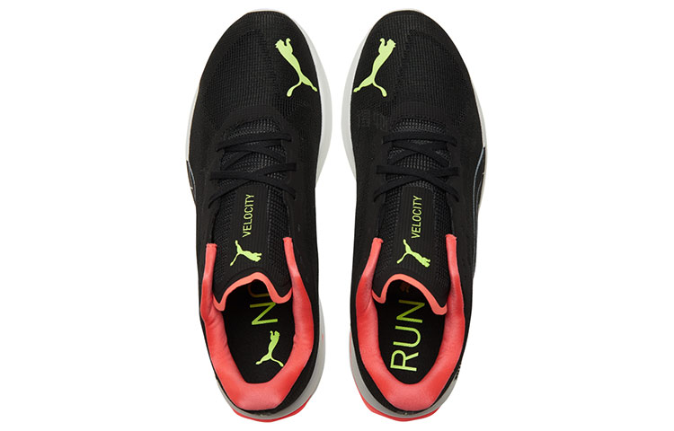 Мужские кроссовки PUMA Velocity Nitro 1 (черно-белые) — Чёрный / белый — фото 4