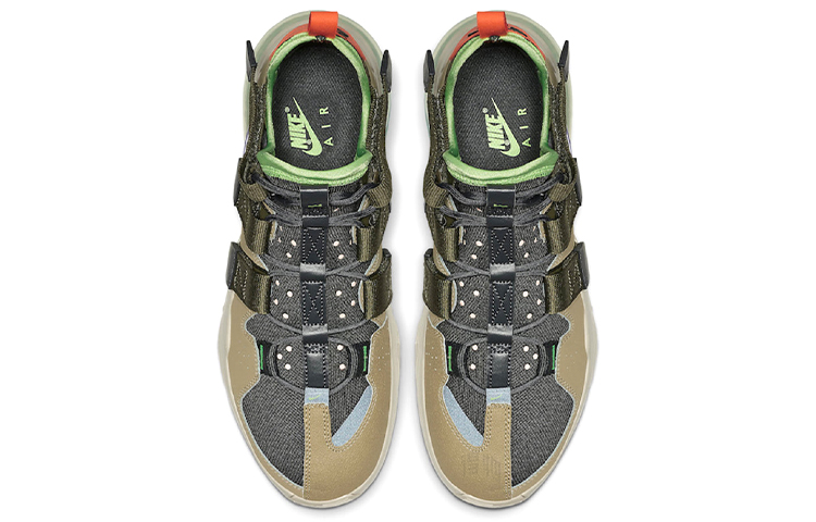 Мужские кроссовки Nike Air Edge 270 (серо-коричневые) — фото 4