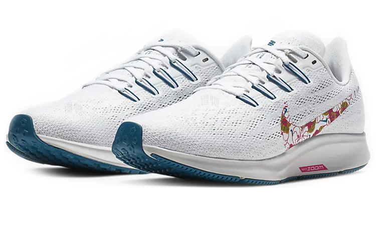 Женские кроссовки Nike Pegasus 36 FLR (белые) — фото 2