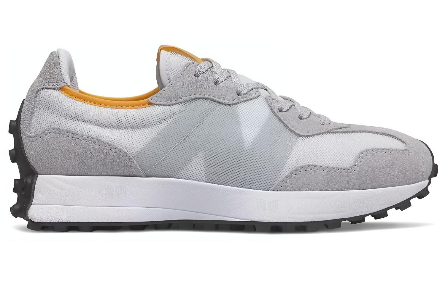 Женские кроссовки New Balance 327 (серо-желтый) — Серыйжёлтый — фото 2