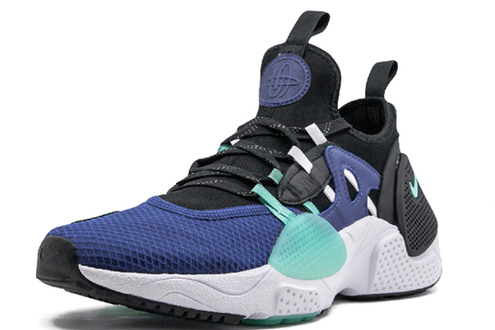 Кроссовки Nike Huarache E.D.G.E. (сине-зеленые) — Синий / зелёный — фото 2