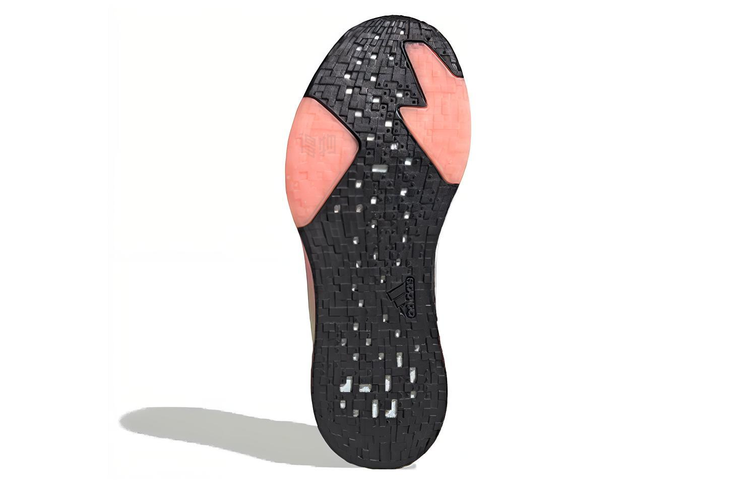 Женские кроссовки adidas X9000l3 (бело-розово-желтые) — Белый / розовый / жёлтый — фото 6