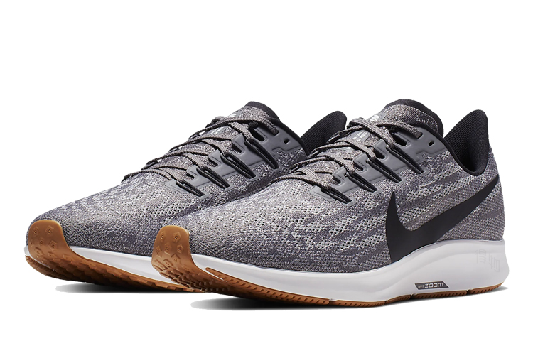 Мужские кроссовки Nike Pegasus 36 36Air Zoom (серые) — фото 3