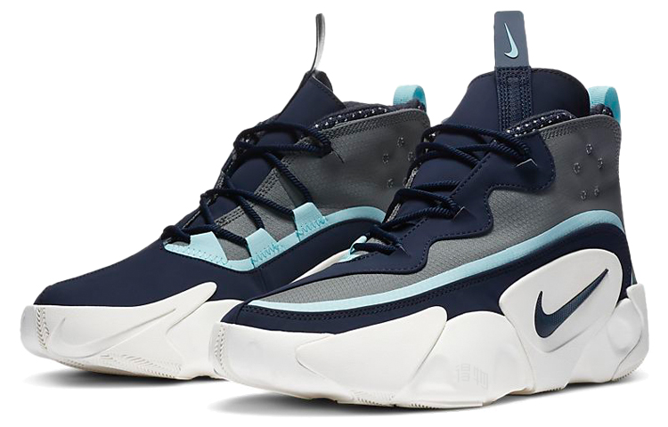 Мужские кроссовки Nike React Frenzy (сине-серые) — Синий / серый — фото 3