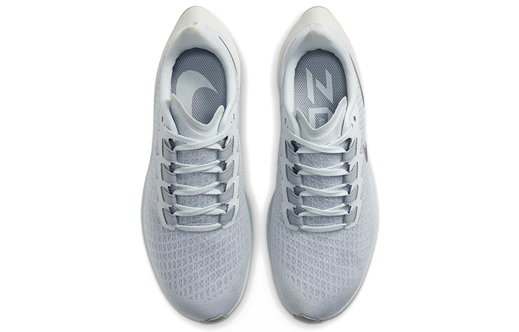 Женские кроссовки Nike Pegasus 37 (серо-белые) — Серый / белый — фото 4