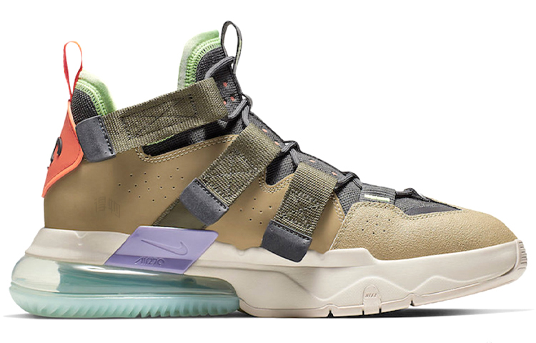 Мужские кроссовки Nike Air Edge 270 (серо-коричневые) — фото 2