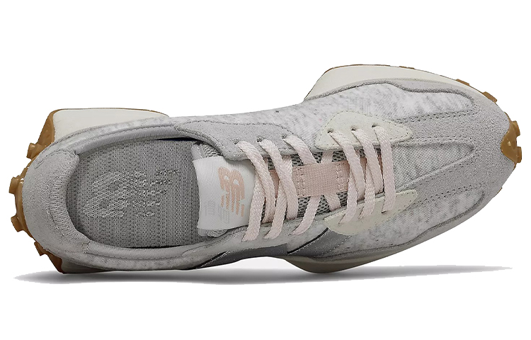 Женские кроссовки New Balance 327 (серые) — Серый — фото 4