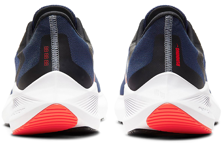 Мужские кроссовки Nike Zoom Winflo 7 (темно-синие) — фото 5