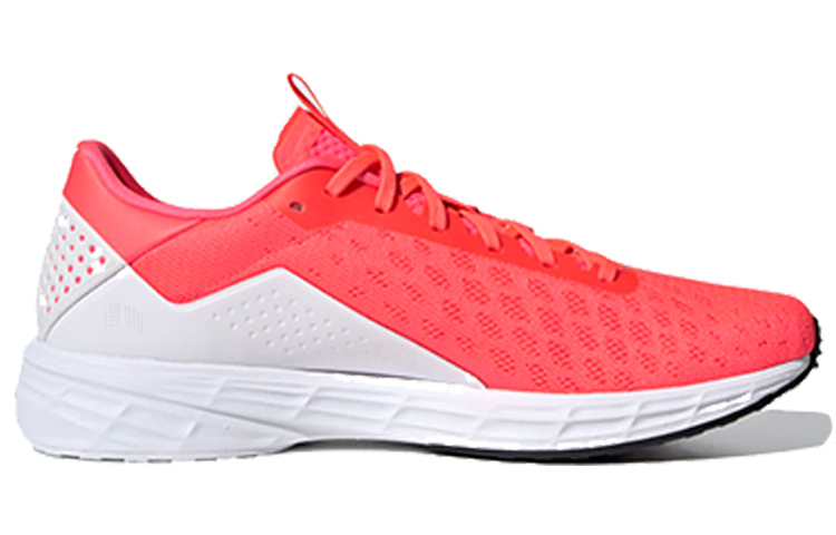 Мужские кроссовки adidas Sl20 (розово-бело-черные) — Розовыйбелыйчёрный — фото 2