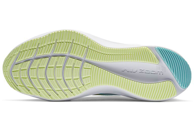 Женские кроссовки Nike Zoom Winflo 7 (сине-белые) — фото 6