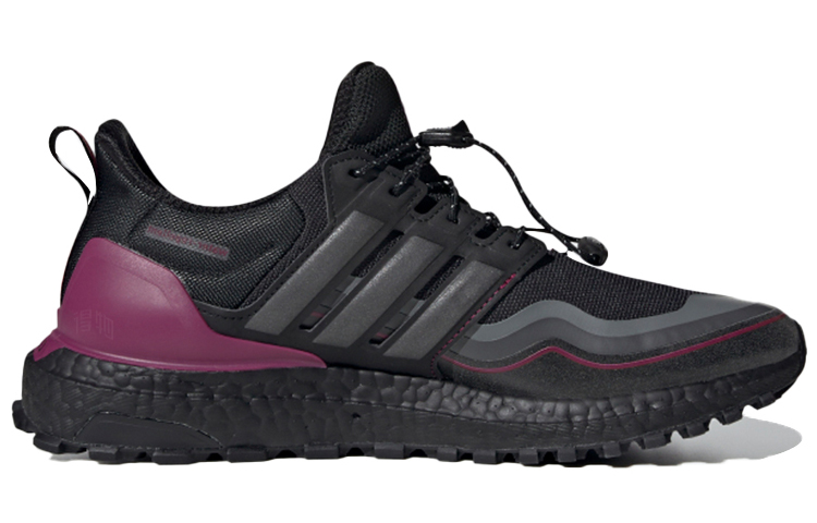 Унисекс кроссовки adidas ULT DNA (черно-фиолетовые) — фото 2