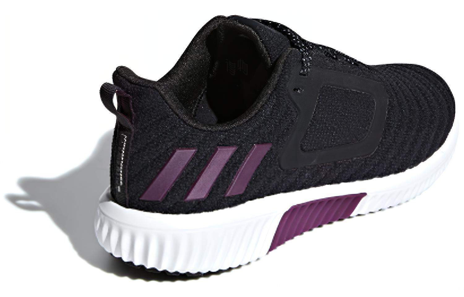 Женские кроссовки adidas CLIMAWARM (черно-фиолетовый) — 黑/夜空红 — фото 4