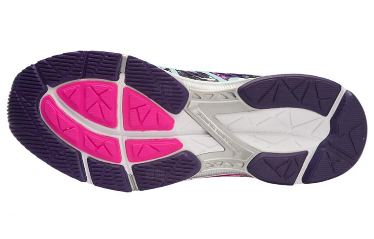 Женские кроссовки ASICS Gel-Noosa Tri 11 (фиолетовые мультиколор) — 紫/多色 — фото 3