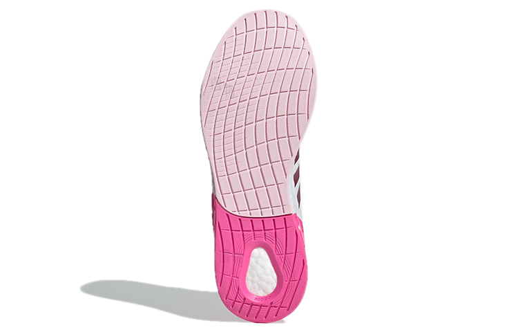 Женские кроссовки adidas neo Kaptir Super (белые с розовым и фиолетовым) — Белый / розовый / фиолетовый — фото 6