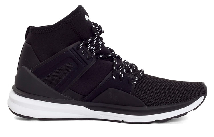 Мужские кроссовки PUMA B.O.G Limitless Hi (черно-белые) — фото 2