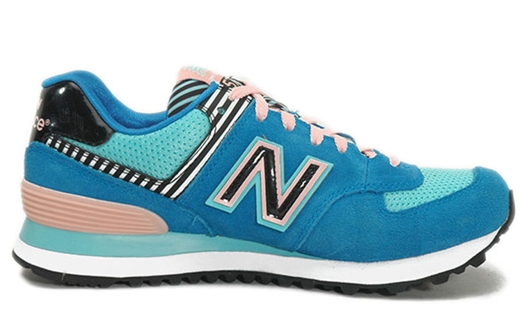 Женские кроссовки New Balance 574 (синий) — фото 2