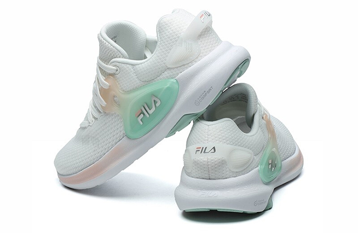 Женские кроссовки Fila Athletics MORDEN CHIC-FMC (белые) — фото 5