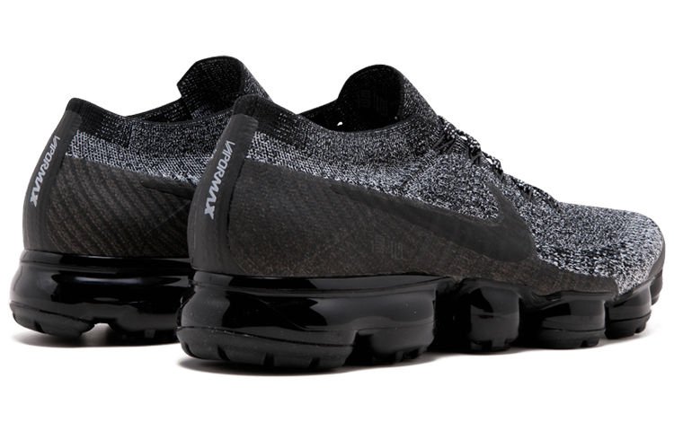 Мужские кроссовки Nike AIR VAPORMAX (черный / черный / белый / синий) — Чёрный / чёрный / белый / синий — фото 4