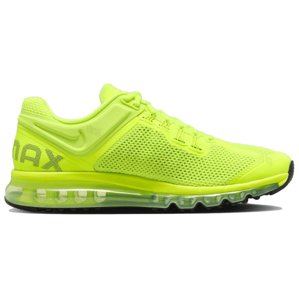 Кроссовки Nike Air Max 2013 (желто-зеленые) — фото 2