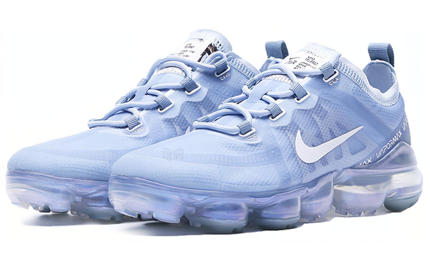 Женские кроссовки Nike Vapormax (бело-синие) — фото 3